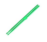 Baquetas 1pair Drumsticks 5A Nylon Drum Sticks One Pair Percussion Instruments For Students And Adults Para Tocar(One pair green)