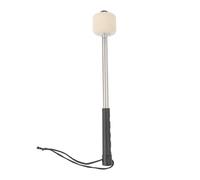 Baquetas Bass Drum Mallet Professional Marching Bass Felt Head Drumsticks with Hanging Rope Timpani Metal Drum Sticks Musical Instrument Para Tocar(1pcs)