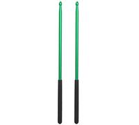 Baquetas de aluminio, 1 par de baquetas de estudio Professional Classic para principiantes para profesionales para Jazz Drum for Drum Mute Pad(green)