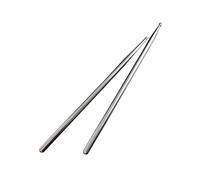 baquetas de batería Metal, práctica de jazz 5a, entrenamiento con pesas, accesorios de percusión for instrumentos musicales for adultos(G,415 * 13mm)