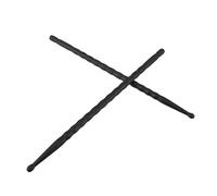 Baquetas de Fibra de Carbono 5a para Batería, Negro, Antideslizantes
