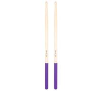 Baquetas de madera de arce 5A/7A con agarre antideslizante, duraderas y equilibradas para práctica, actuaciones en vivo, lecciones de música, perfectas para bateristas adultos y principiantes