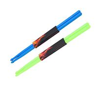 Baquetas de Tambor con Mango Granulado, Accesorios de Percusión de Instrumentos Musicales de Baquetas de Nailon 5a Antideslizantes para Jugar para Adultos