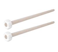 Baquetas de tambor - Martillo de gong pequeño de madera de arce, Accesorio de instrumento musical de percusión de mazo de gong, 2 piezas