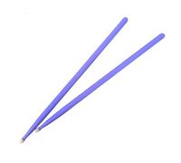 Baquetas hechas de madera adecuadas para todos los niveles de habilidad, perfectas para desarrollar técnicas (morado 7A)