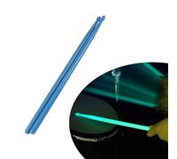 Baquetas luminosas de nailon con brillo mejorado para imágenes llamativas durante las actuaciones (azul)