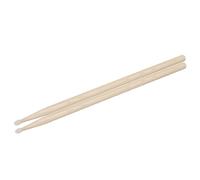 Baquetas Maple Wood 5A Drum Stick Drumstick With Oval Shaped Tip A Pair DrumsticksFor Students And Adults Para Tocar(Wood color)