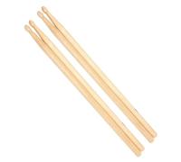 Baquetas para Principiantes 2 Pares De Baquetas De Madera De Arce 5A Para Tambor De Jazz/tambores Tontos, Baquetas Con Punta De Madera Para Ejercicio Accesorios para Percusión
