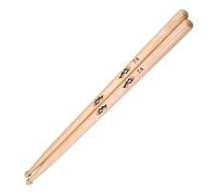 Baquetas Profesionales 1 Par De Baquetas De Roble Blanco 5A/5B/7A, Batería De Jazz, Baquetas De Madera Maciza (Color : 7A)