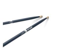 Baquetas Promark American Hickory Classic 5B con punta de bellota azul (par individual)