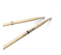 Baquetas ProMark Classic Attack 2B de roble Shira Kashi, punta ovalada de nailon, un par
