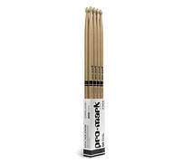 ProMark Classic Forward 5A Hickory Drumsticks, Oval Wood Tip, 4 Pack