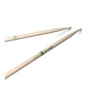 ProMark TXR7AN Drum Sticks - Classic Forward 7A Drumsticks - Drum Sticks Set - Ideal for Kids or Beginners - Oval Nylon Tip - Natural, Raw Hickory Drumsticks - Consistent Weight and Pitch - 1 Pair