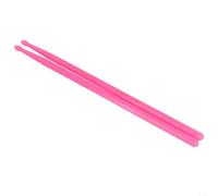 Baquetas que brillan en la oscuridad diseñadas para mejorar la presencia en el escenario durante actuaciones y eventos nocturnos (rosa)