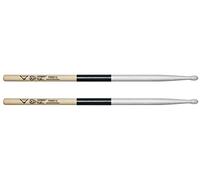 Baquetas Vater Percussion American Hickory Power 5A Nylon VEPP5AN | Power 5A Nylon Tip - 16,5 pulgadas / 41,91 cm - American Hickory - punta de barril