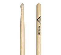 Baquetas Vater Percussion American Hickory Pro Rock Nylon VHPRN | Pro Rock Nylon - 16,25 pulgadas / 41,27 cm - American Hickory - punta de nailon ovalada