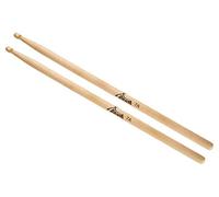 Baquetas XDrum 7A Wood Tip, Grosor: 7A, Longitud: aprox. 392 mm | Diámetro: aprox. 14 mm, Punta: madera, en forma de gota, Material: arce, Superficie antideslizante, Entrega en par