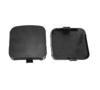 BAQWTYHD Piezas de Repuesto para automóviles para Toyota RAV4 2009-2013 Parachoques Delantero Izquierdo Y Derecho Tapa Gancho Remolque Cubierta Plástico Negro 1 Par