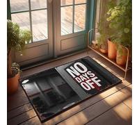 Bar Accessories - Letrero motivacional de gimnasio con texto en inglés "No Days Off" (40 x 60 cm)