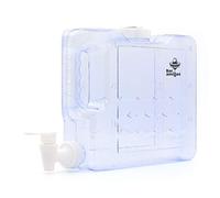 Bar Amigos Nevera Dispensador de agua de plástico PETG de diseño delgado de 3 litros con grifo Contenedor de bebidas recargable para escritorio Viajes Oficina Camping Jugo Bebidas Cócteles