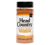 Bar-B-Q Championship Condimento, dulce y picante, sin gluten, sin MSG, sin alérgenos, dulce y ahumado, ideal para pollo, cerdo y costillas a la barbacoa, 10 onzas, paquete de 1