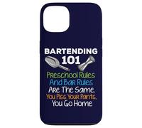 Bar Bartending 101 Reglas preescolares Reglas de la Barra Cita Bartender Carcasa para iPhone 13