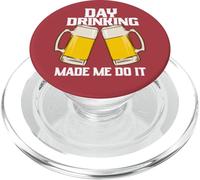 Bar de Cerveza Pub Cita Divertida Día Beber Me Hizo Hacerlo Alcohol PopSockets PopGrip para MagSafe