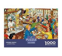 Bar de Pintxos San Sebastián Puzzle De Madera Impermeable DIY Puzzles De 1000 Piezas Regalos para Adultos Colorido Rompecabezas Juegos Educativos