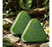 Bar De Revitalización Del Cuero Cabelludo Coreano, Barras De Champú De Triángulo Botánico, Champú De Romero Y Aminoácido - Tratamiento Suave Y Reforzante Del Cabello(2PCS)