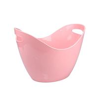 bar@drinkstuff Baby Pink Sonrisa-Enfriador acrílico para Vino y champán, 8 litros, Color, Rosa Pastel