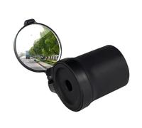 Bar End Bike Mirror - Secure Expansion Plug Mount, Shatterproof Cycling Lens, Stable Accessory, Professional Side View, Handlebar Tool | For Commuters