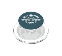 Bar Harbor, Maine, EE. UU., Ciudad Vintage de Pesca náutica de Langosta PopSockets PopGrip para MagSafe