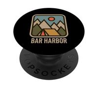 Bar Harbor Maine Nature Vacation New England Souvenir PopSockets PopGrip Adhesivo