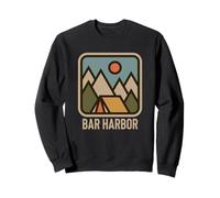 Bar Harbor Maine Nature Vacation New England Souvenir Sudadera
