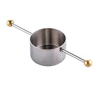 Bar Jigger con manejo de Acero Inoxidable de Acero Inoxidable Whisky Whisky Cup batidora de Vino