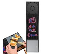 Bar Mat For Countertop - Heat Protection Soft Pad 24x6 Inch | Bartending Mat For Home Bar - For Home Party Coffee Corner Kitchen Cocktail Service Wine Making Beverage Prep