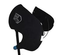 Bar Mitts Manoplas para Manillar de Bicicleta de Carretera para Clima frío Que se adaptan a Cambios Shimano con Cables de Cambio enrutados externamente, Negro, Mediano