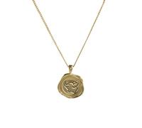 Bar Pendant Necklace,925 Carved Cartoon Elephant Round Necklace for Women Cute Sweet Girl Jewelry Accessories Gift/