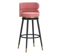 Bar Stool Industrial Farmhouse Barstool with PP Seat, Cafe Pub Kitchen Counter Dining Room Breakfast Bar Chair (White-2ps)