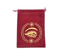 BAr421 - Paquete de tarjetas de juego de mesa con cordón, bolsa de almacenamiento de tarot, bolsas de joyería, bolsas de embalaje de cristal de adivinación de brujas (B, talla única)