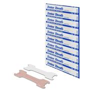 BARAC 100 Tiras Nasales Anti Ronquidos para una Mejor Respiración al Dormir y Hacer Deporte, Remedio y Respirador Contra los Ronquidos (55x16 mm)