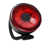 BARAC Luz Trasera para Ciclismo Bici Bicicleta, Bike Tail Light Trasero, Tipo de Batería Inteligente, Lámpara Led de Advertencia Seguridad,