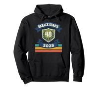 Barack Obama 2028 para la elección Presidencial 48a Vendimia Sudadera con Capucha