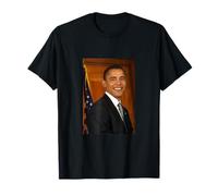 Barack Obama Foto 44º Presidente POTUS Patriótica Demócrata Camiseta