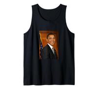 Barack Obama Foto 44º Presidente POTUS Patriótica Demócrata Camiseta sin Mangas