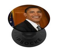 Barack Obama Foto 44º Presidente POTUS Patriótica Demócrata PopSockets PopGrip Adhesivo