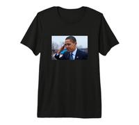 Barack Obama Saluda Foto 44º Presidente demócrata POTUS Camiseta Premium