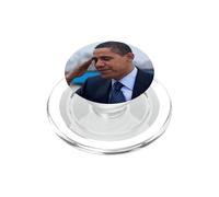 Barack Obama Saluda Foto 44º Presidente demócrata POTUS PopSockets PopGrip para MagSafe