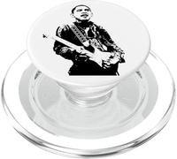 Barack Obama tocando la guitarra 44º Presidente Patriótico PopSockets PopGrip para MagSafe