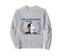 Barack Obama Tribute Art El futuro nos pertenece Sudadera